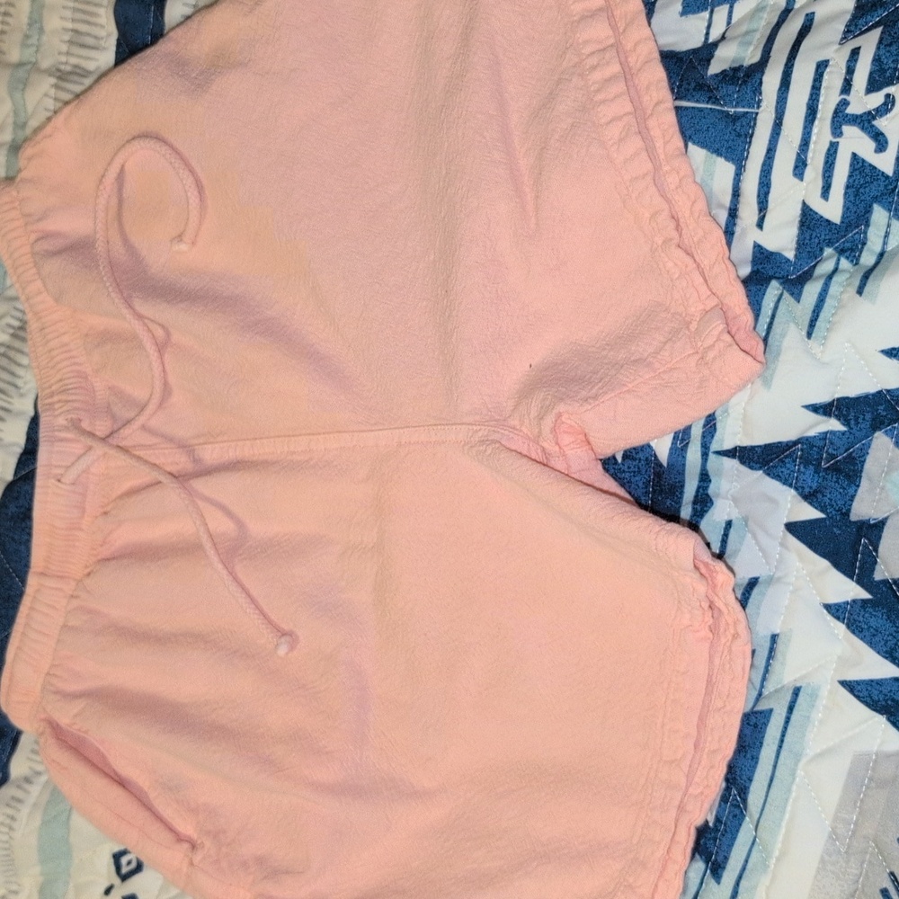 vintage cottonseed textured shorts. Made In USA. 100%cotton.